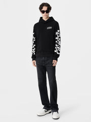 AMIRI BONES STACKED HOODIE - Black
