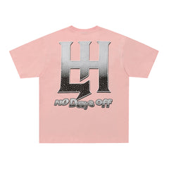 Life Hustlers Purple Moon Girl Vintage Graphic Oversized Tee