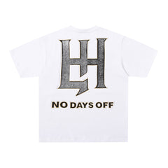 Life Hustlers Grey Angel Vintage Graphic Oversized Tee