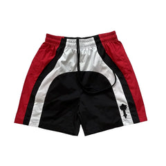 Trapstar Contrast Embroidered Shorts Red