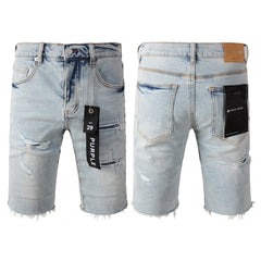 Purplre Blue Jean Shorts 5088 with a Classic Cut for a Timeless Summer Style