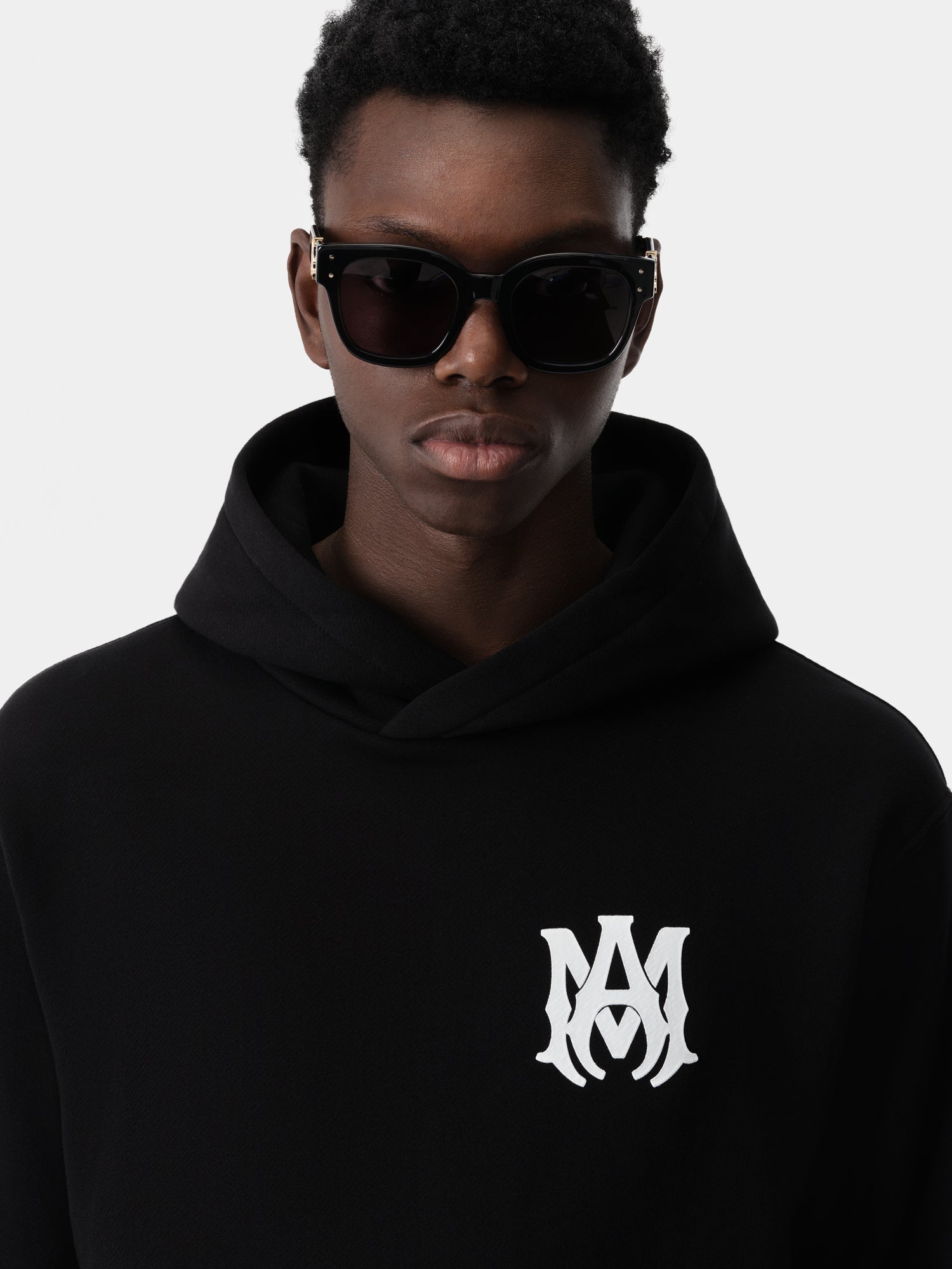 AMIRI MA CORE LOGO HOODIE - Black