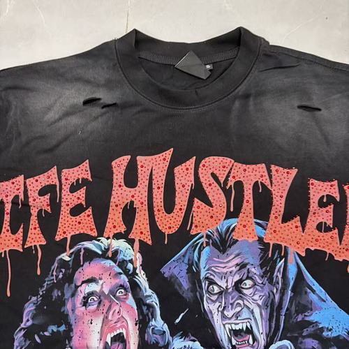 Life Hustlers Skull Rider Graphic Tee