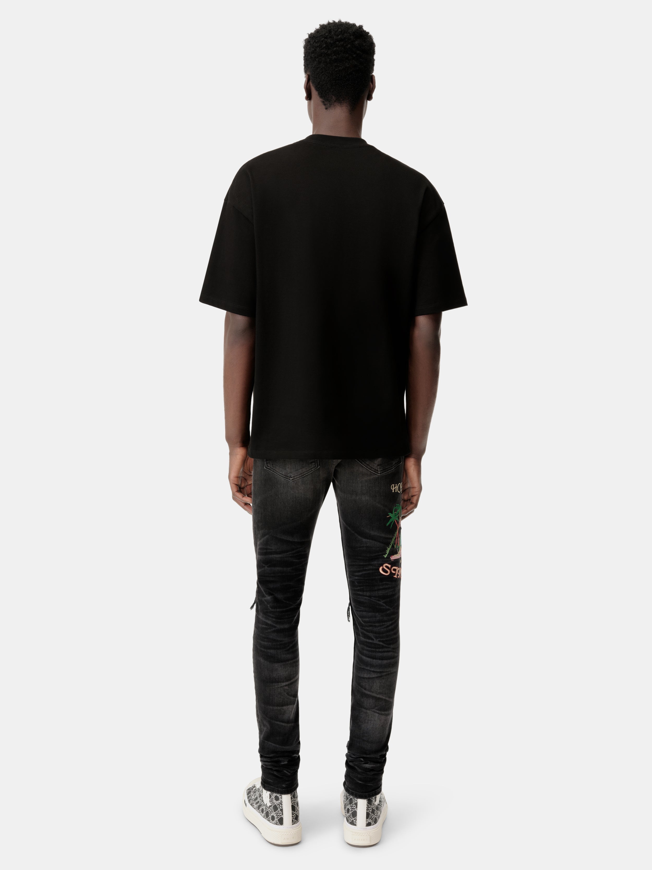 AMIRI MA SKATER TEE - Black
