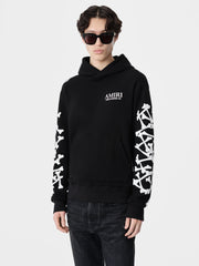 AMIRI BONES STACKED HOODIE - Black