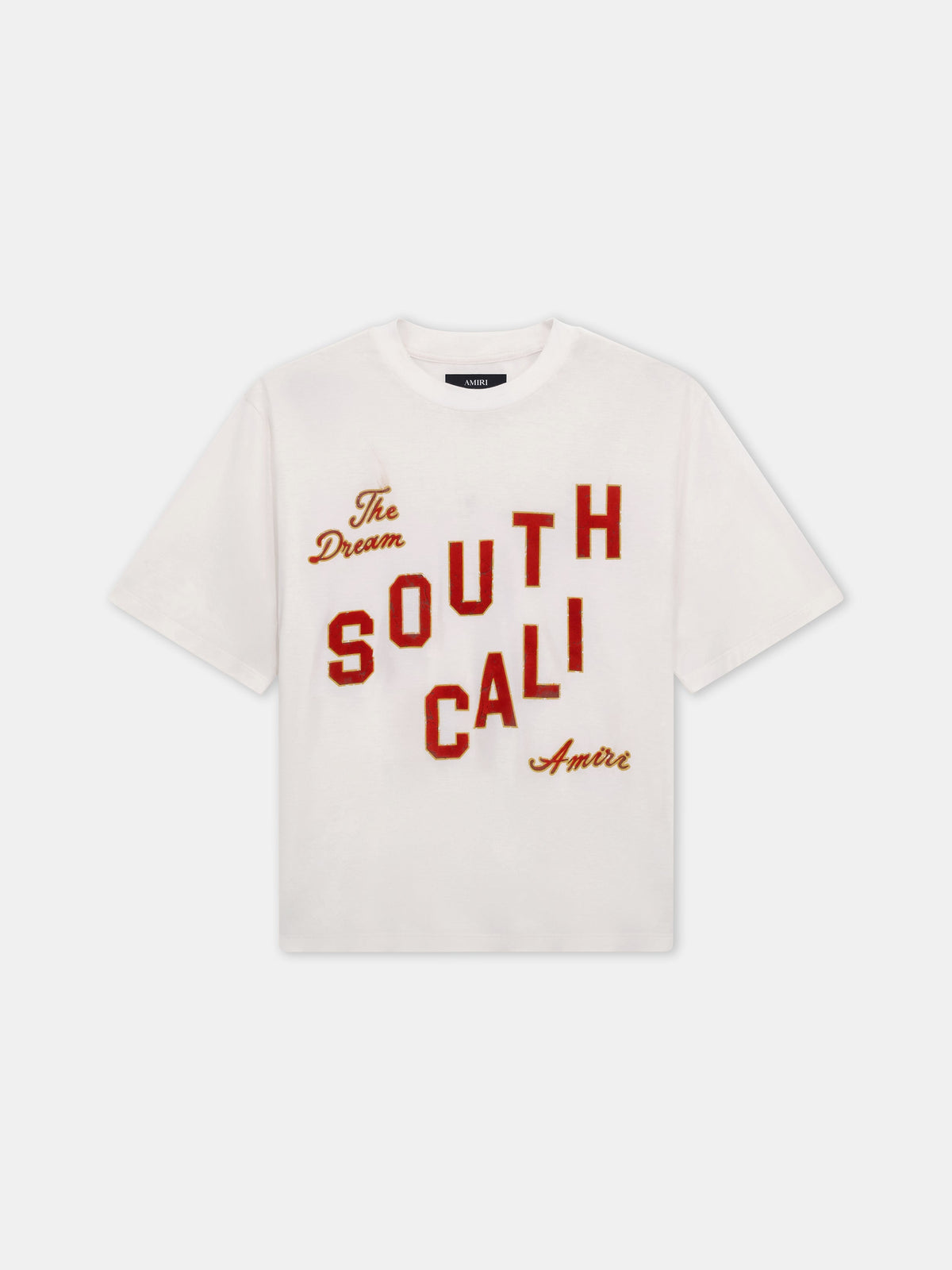 AMIRI SOUTH CALI BOX TEE - Ivory