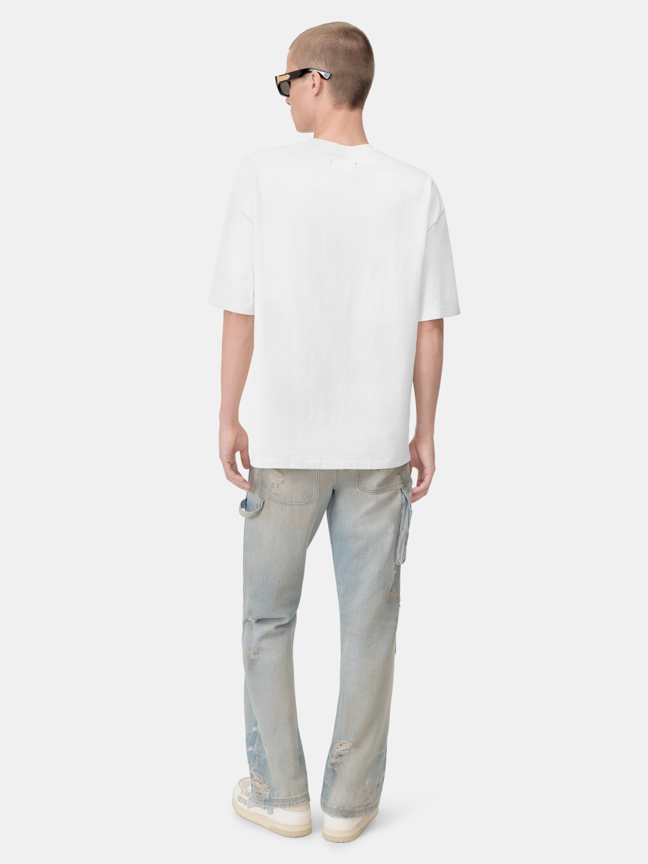 AMIRI SCRIPT TEE - White