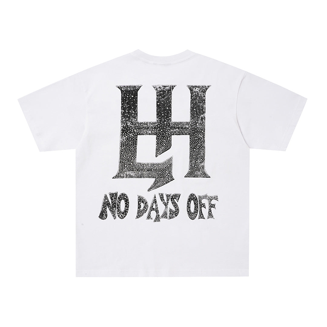 Life Hustlers Blue City Rider Vintage Graphic Streetwear Tee