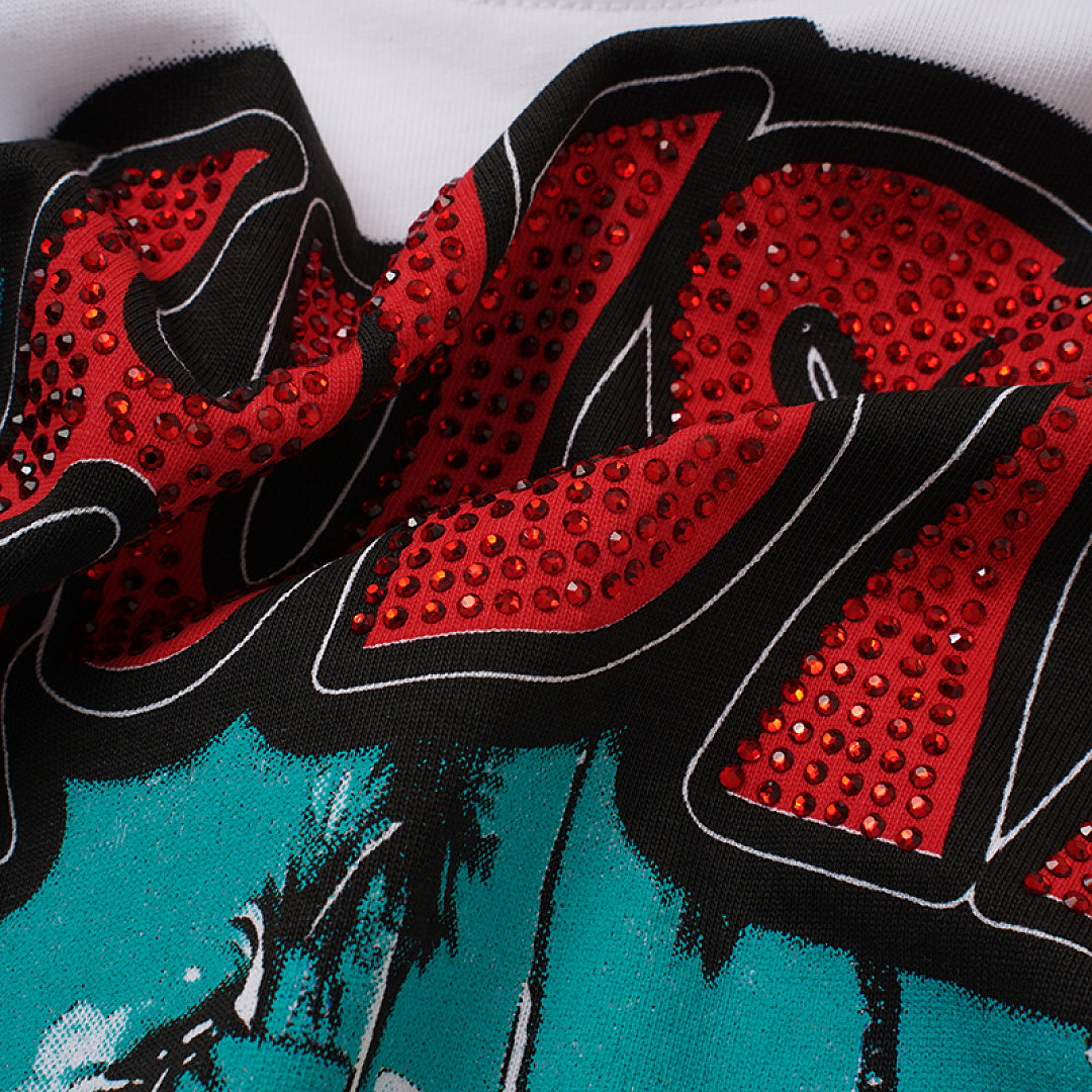 Life Hustlers Racing Machine Vintage Graphic Streetwear Tee