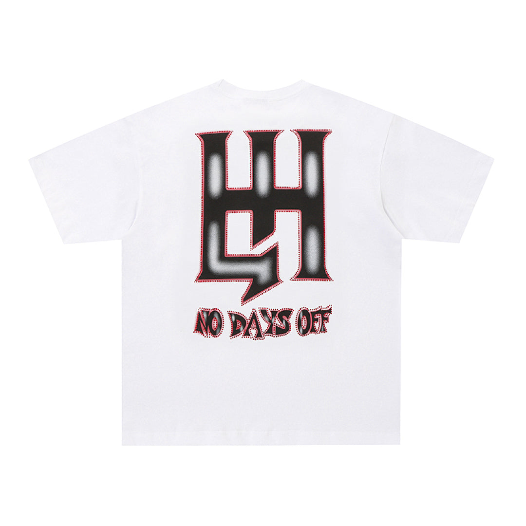 Life Hustlers Dark Skull Reaper Vintage Graphic Oversized Tee