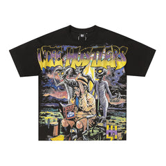 Life Hustlers Fantasy Monster Vintage Graphic Streetwear Tee