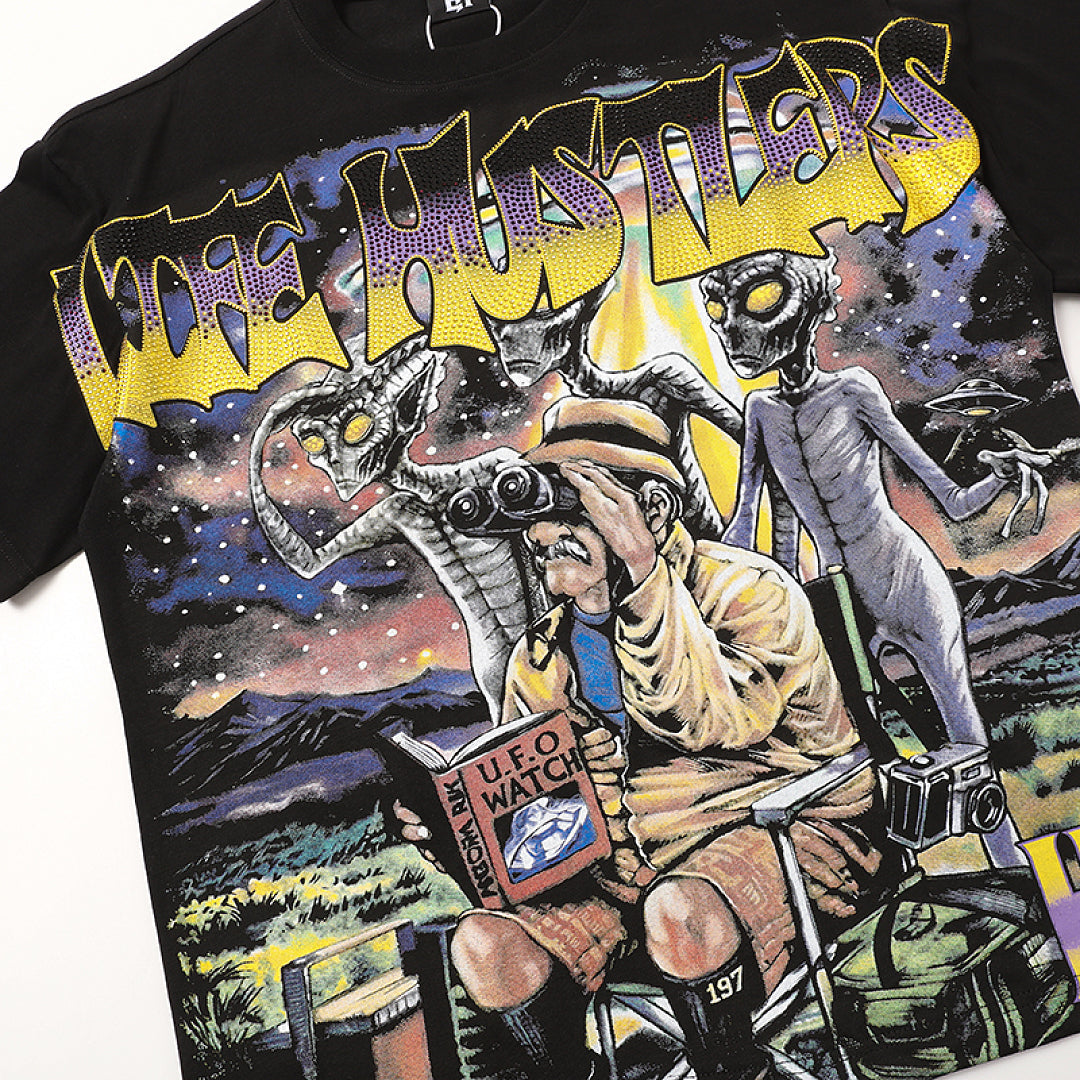 Life Hustlers Fantasy Monster Vintage Graphic Streetwear Tee