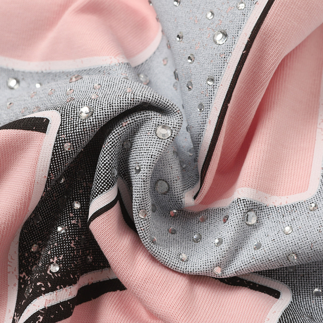 Life Hustlers Purple Moon Girl Vintage Graphic Oversized Tee