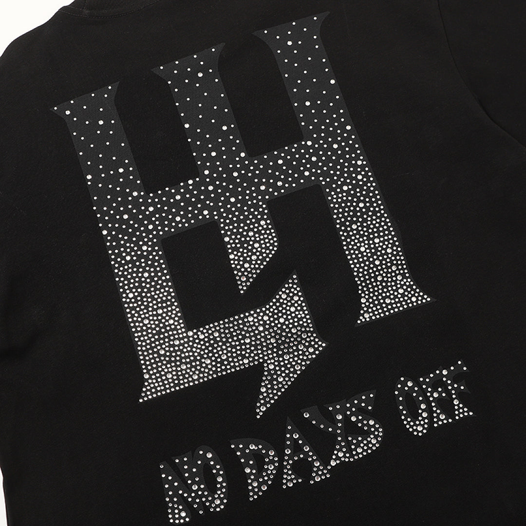 Life Hustlers Golden Warrior Antique Graphic Oversized Tee