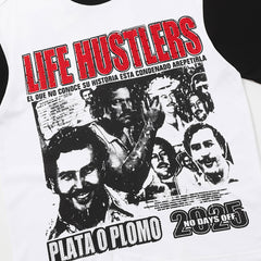 Life Hustlers Classic Graphic Portrait Vintage Tee