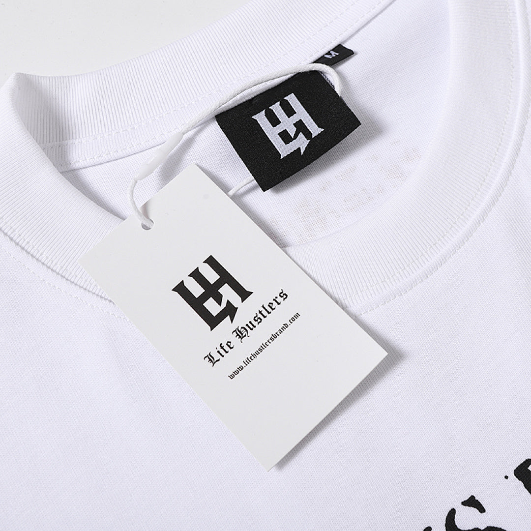 Life Hustlers Jesus King Vintage Religious Graphic Tee