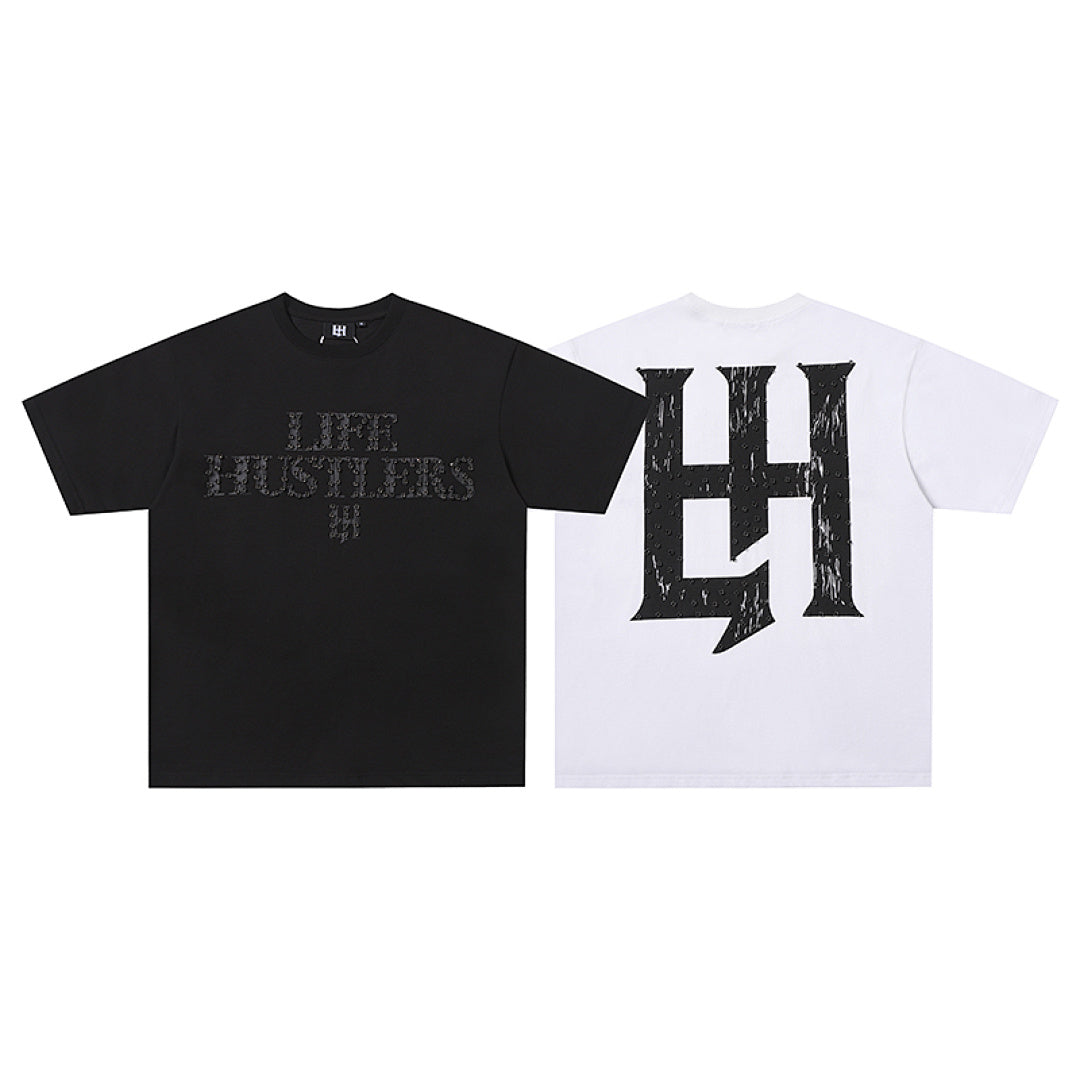 Life Hustlers Classic Logo Vintage Streetwear Tee