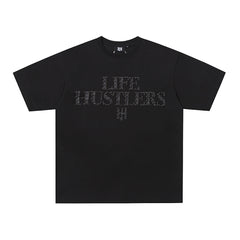 Life Hustlers Classic Logo Vintage Streetwear Tee