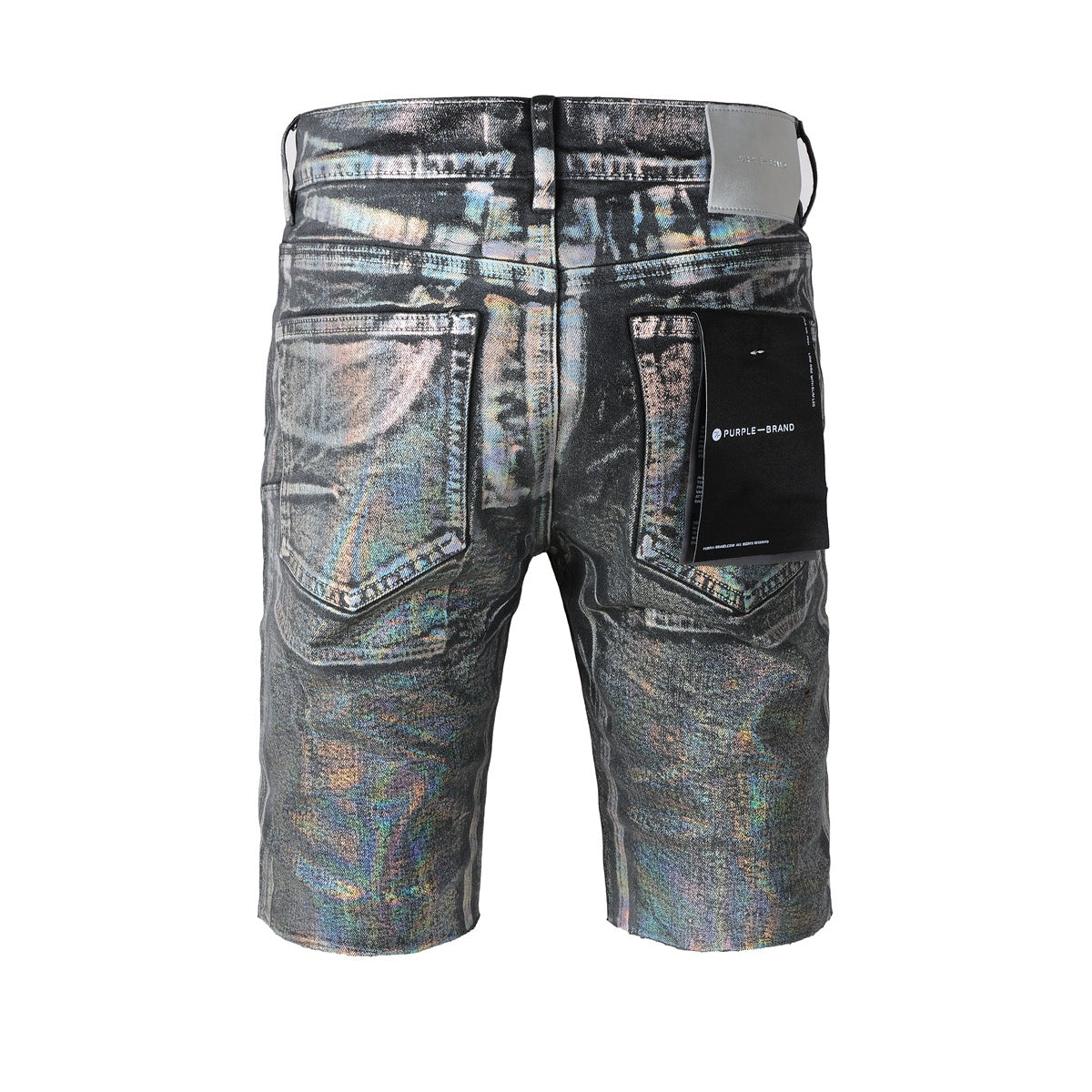 Purple jeans New Jeans Men Personality Trend Fashion Coating Jean Shorts 5028