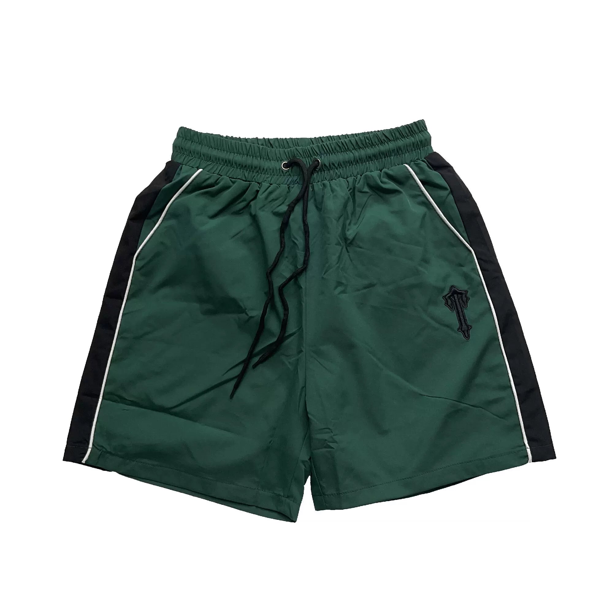 Trapstar Loose 3D Embroidered Shorts Green