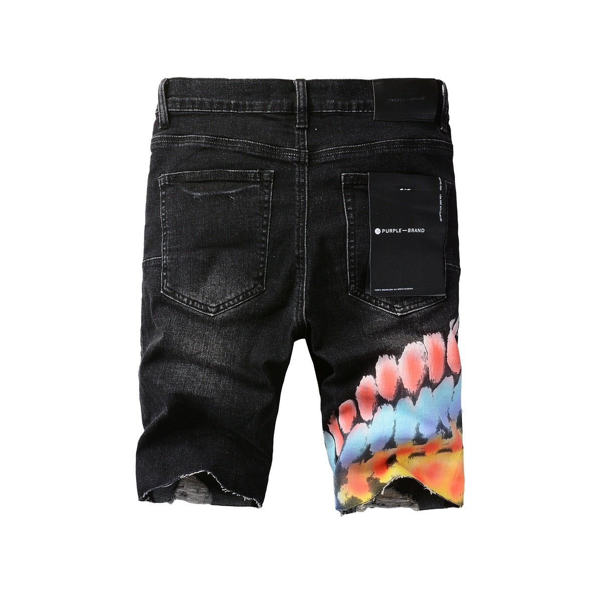 Purple Jeans Black Jean Shorts 5085 with a Sleek Design for a Stylish Summer Look