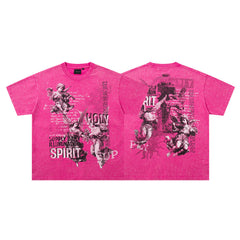 SUPPLY Holy Spirit Boxy Khaki T‑Shirt