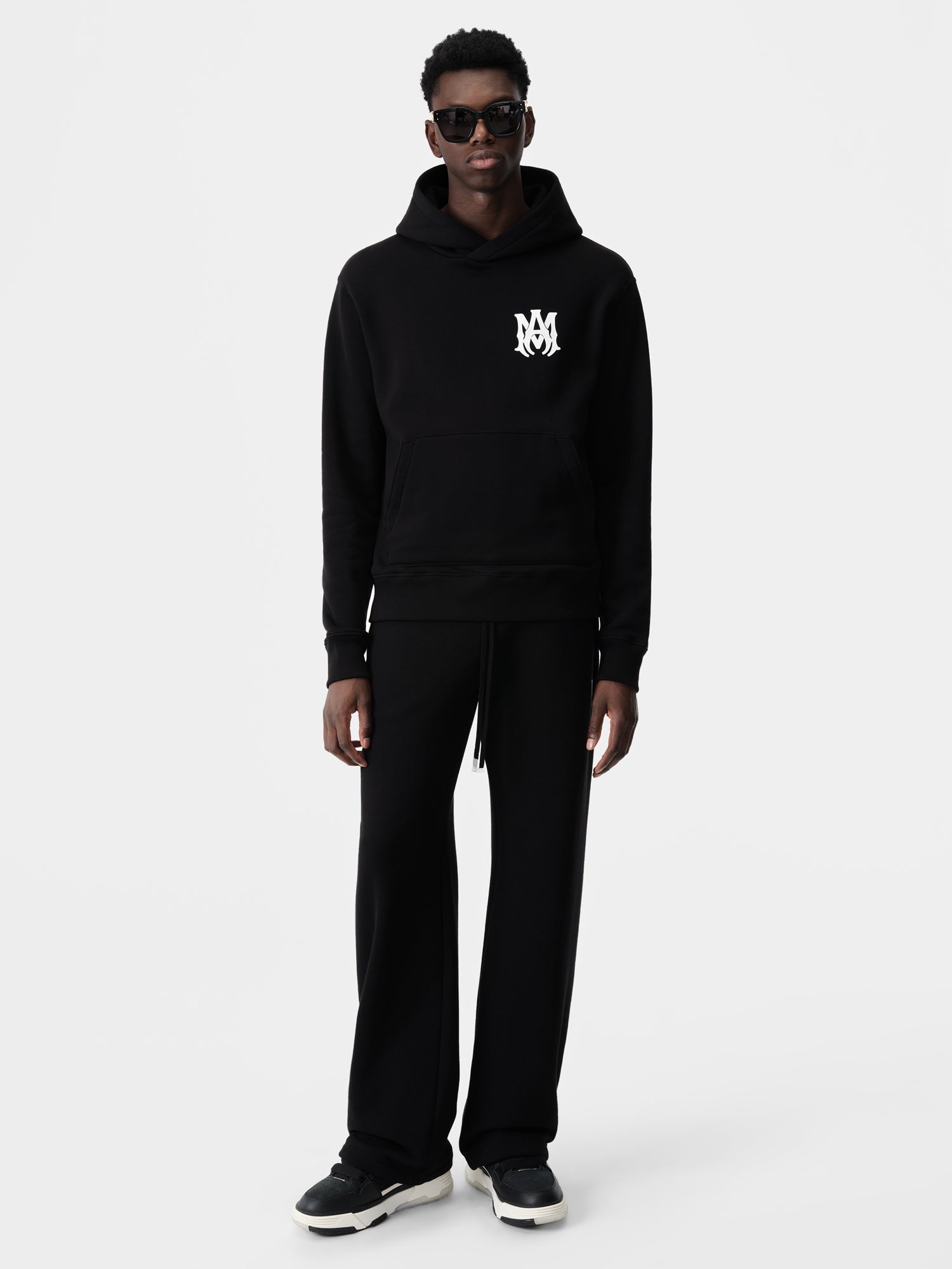 AMIRI MA CORE LOGO HOODIE - Black